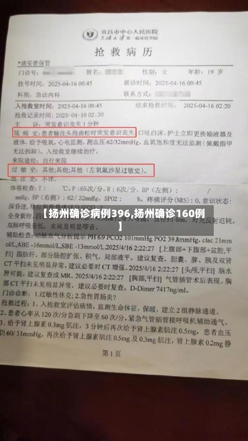 【扬州确诊病例396,扬州确诊160例】-第2张图片