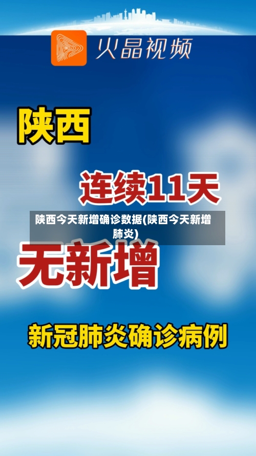 陕西今天新增确诊数据(陕西今天新增肺炎)-第2张图片