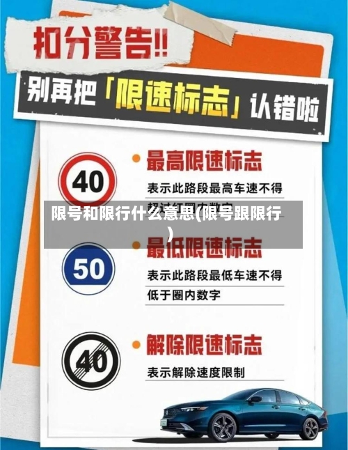 限号和限行什么意思(限号跟限行)