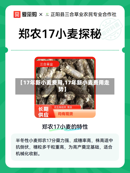 【17年新小麦费用,17年新小麦费用走势】-第2张图片