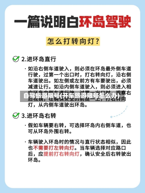 自驾旅游限号(开车旅游限号怎么办)
