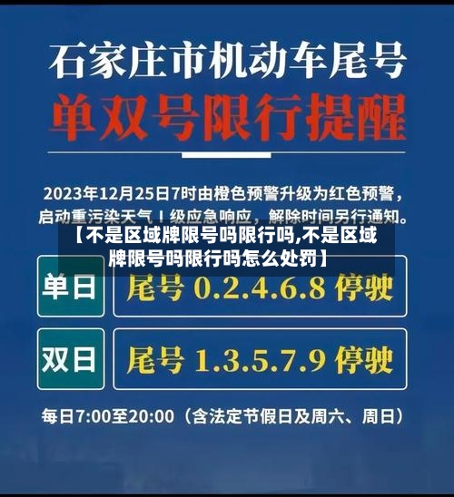 【不是区域牌限号吗限行吗,不是区域牌限号吗限行吗怎么处罚】