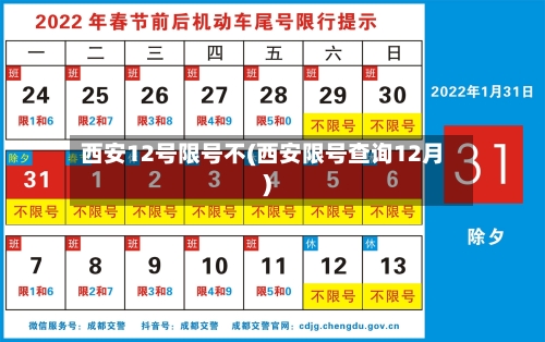 西安12号限号不(西安限号查询12月)-第3张图片