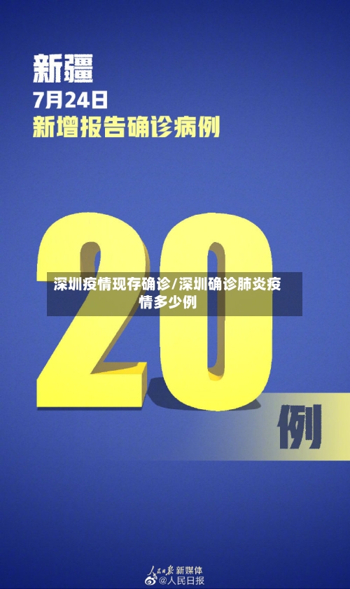 深圳疫情现存确诊/深圳确诊肺炎疫情多少例