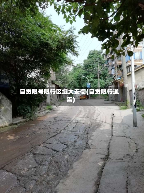 自贡限号限行区域大安街(自贡限行通告)