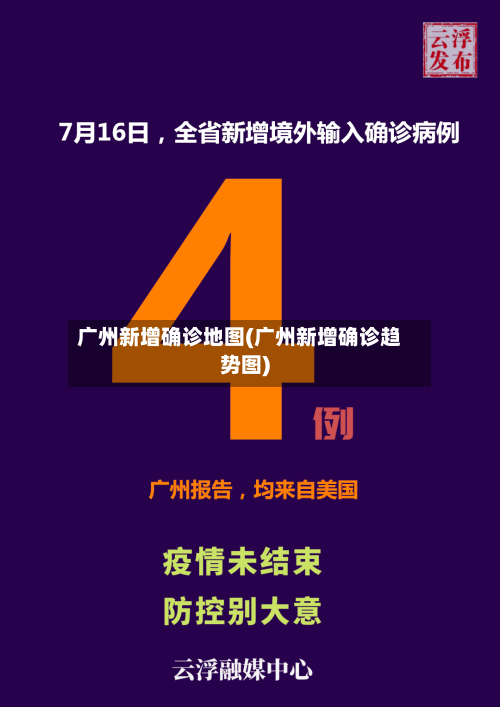 广州新增确诊地图(广州新增确诊趋势图)