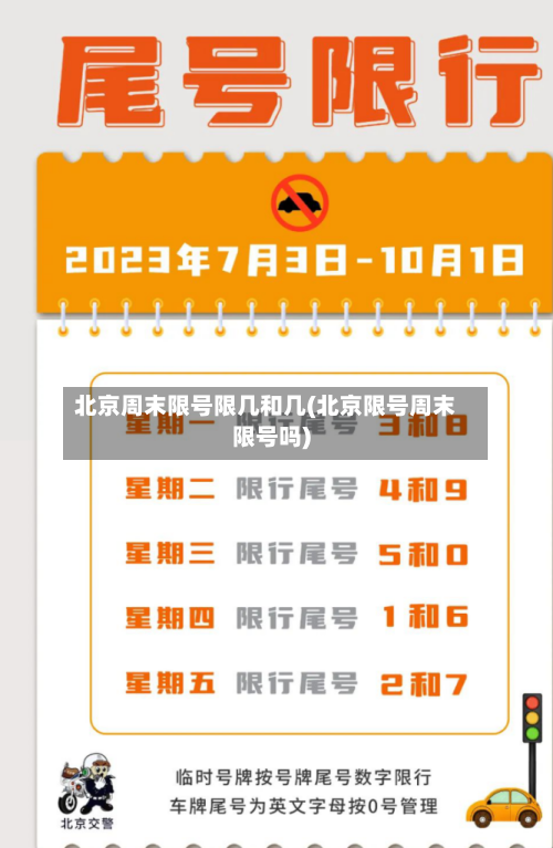 北京周末限号限几和几(北京限号周末限号吗)-第2张图片