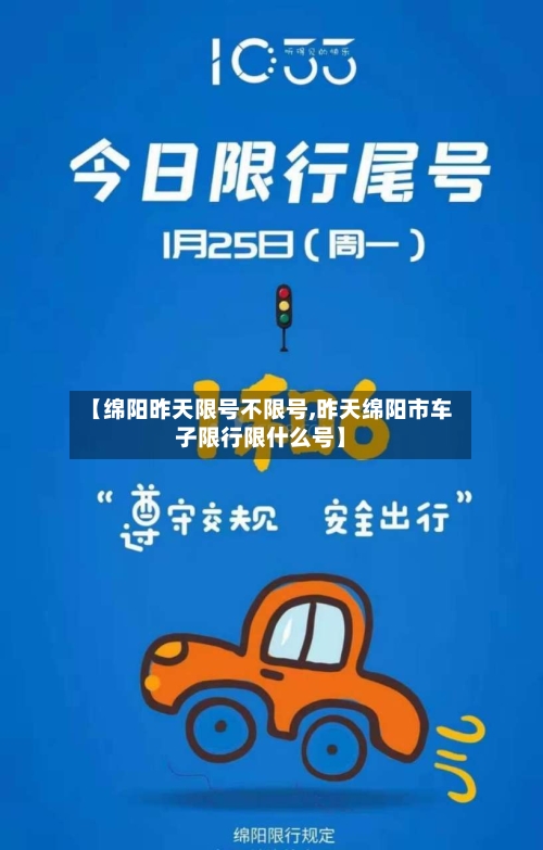 【绵阳昨天限号不限号,昨天绵阳市车子限行限什么号】
