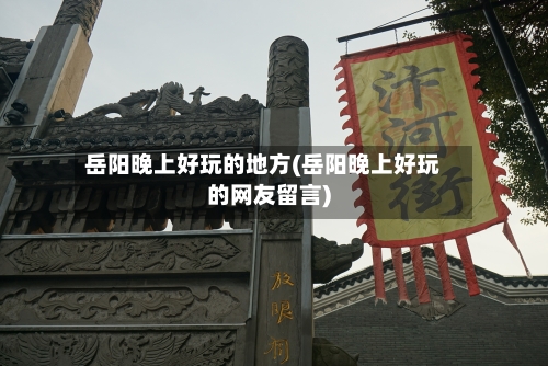 岳阳晚上好玩的地方(岳阳晚上好玩的网友留言)