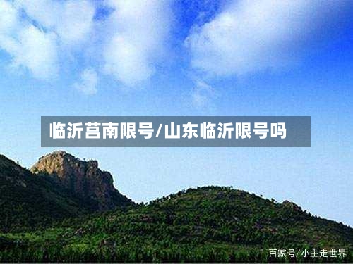临沂莒南限号/山东临沂限号吗