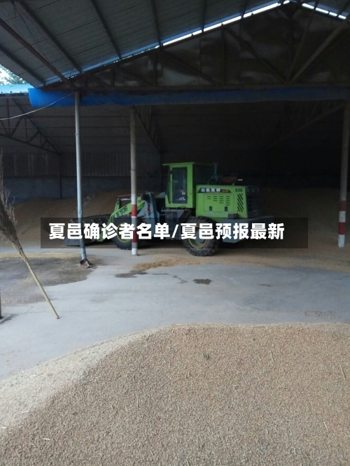 夏邑确诊者名单/夏邑预报最新-第2张图片