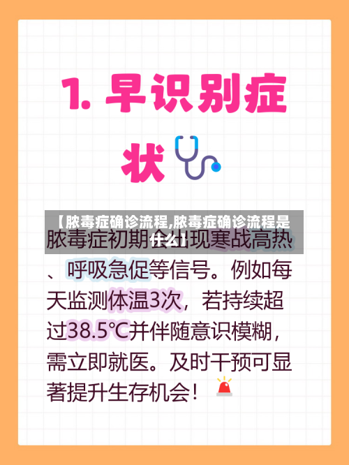 【脓毒症确诊流程,脓毒症确诊流程是什么】-第3张图片