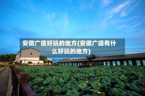 安徽广德好玩的地方(安徽广德有什么好玩的地方)-第3张图片