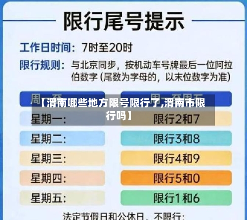 【渭南哪些地方限号限行了,渭南市限行吗】