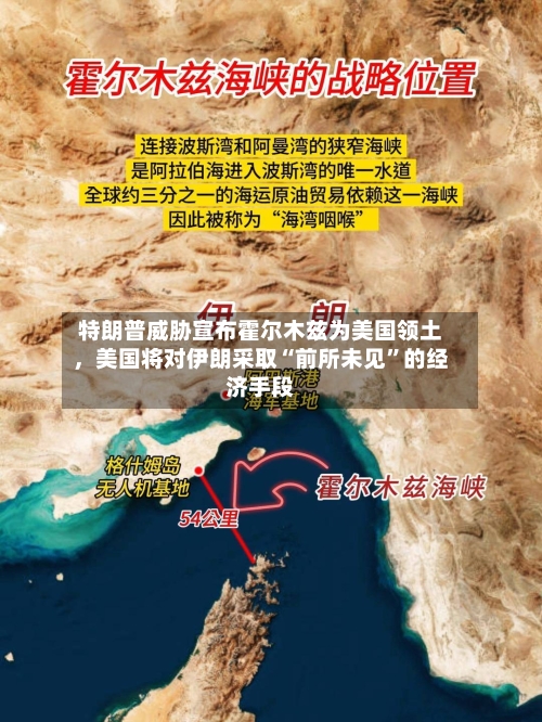 特朗普威胁宣布霍尔木兹为美国领土，美国将对伊朗采取“前所未见”的经济手段-第2张图片