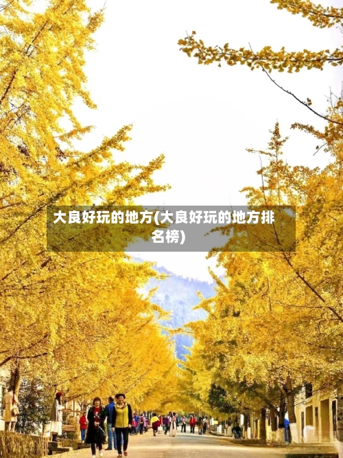 大良好玩的地方(大良好玩的地方排名榜)-第2张图片