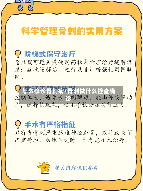 怎么确诊骨刺病/骨刺做什么检查确诊