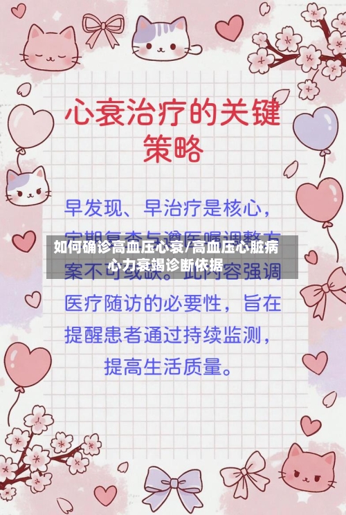 如何确诊高血压心衰/高血压心脏病心力衰竭诊断依据