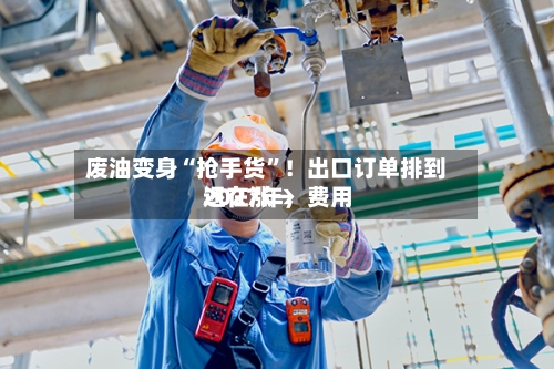 废油变身“抢手货”！出口订单排到2027年，费用还在涨→