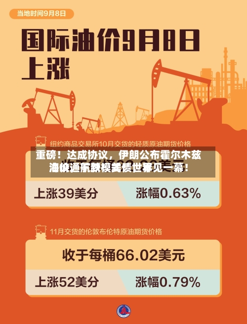 重磅！达成协议，伊朗公布霍尔木兹海峡通航新模式！世界油价，下跌！美债	，罕见一幕！-第2张图片