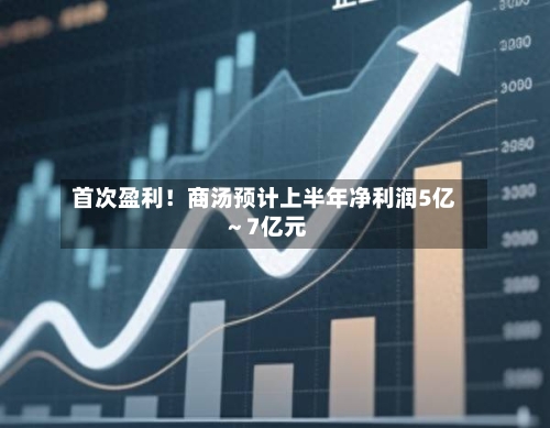 首次盈利！商汤预计上半年净利润5亿～7亿元-第3张图片
