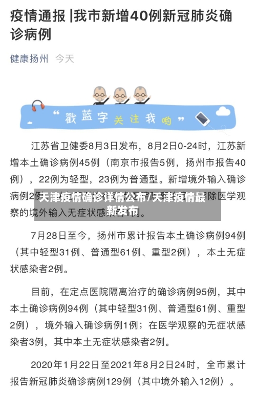 天津疫情确诊详情公布/天津疫情最新发布-第2张图片