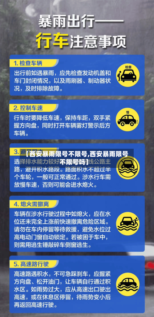 【西安暴雨限号不限号,西安暴雨限号不限号吗】-第3张图片