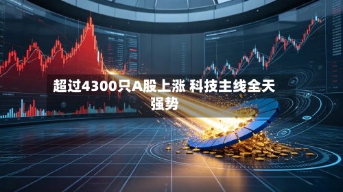 超过4300只A股上涨 科技主线全天强势