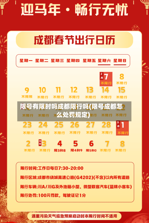 限号有限时吗成都限行吗(限号成都怎么处罚规定)