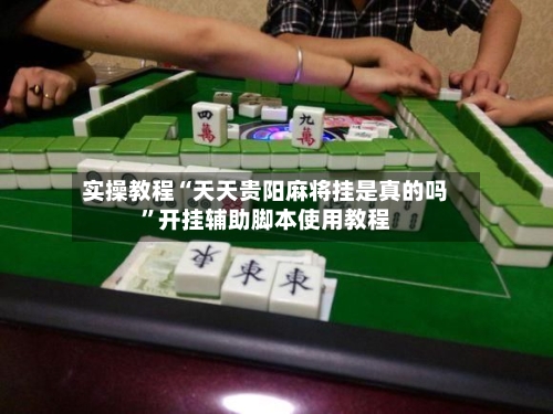 实操教程“天天贵阳麻将挂是真的吗	”开挂辅助脚本使用教程-第2张图片