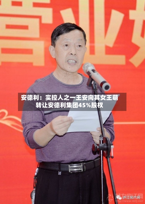 安德利：实控人之一王安向其女王萌转让安德利集团45%股权-第2张图片