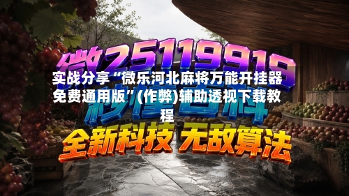 实战分享“微乐河北麻将万能开挂器免费通用版”(作弊)辅助透视下载教程-第3张图片