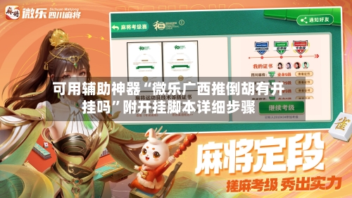 可用辅助神器“微乐广西推倒胡有开挂吗”附开挂脚本详细步骤-第2张图片