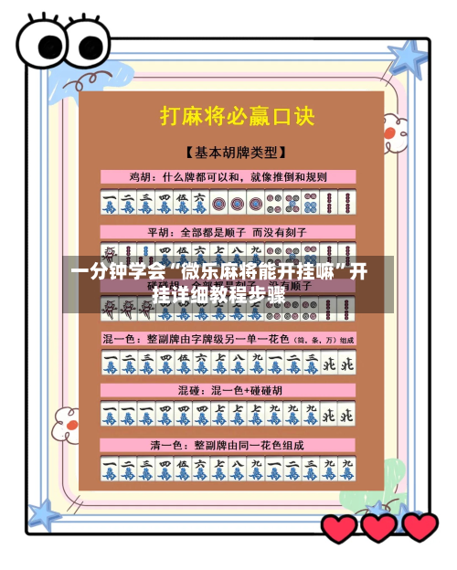 一分钟学会“微乐麻将能开挂嘛”开挂详细教程步骤-第2张图片