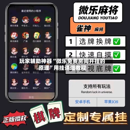 玩家辅助神器“微乐免费房间开挂的原理”用挂详细教程