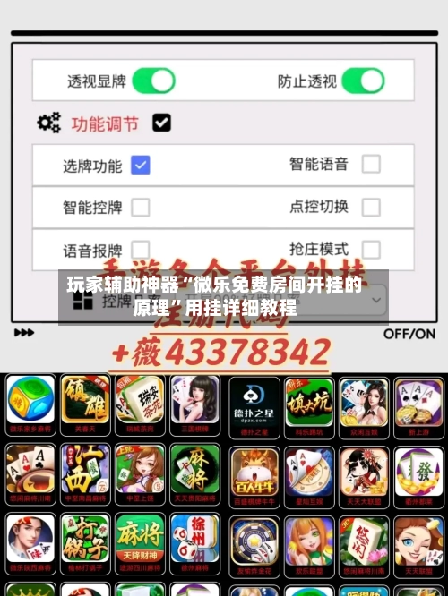玩家辅助神器“微乐免费房间开挂的原理”用挂详细教程-第3张图片