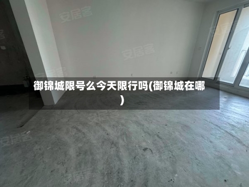 御锦城限号么今天限行吗(御锦城在哪)-第3张图片
