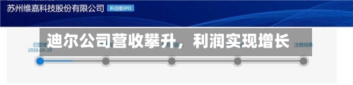 迪尔公司营收攀升，利润实现增长