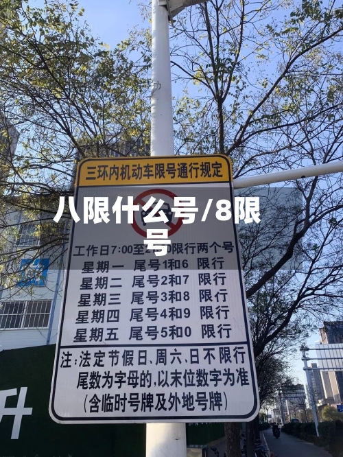 八限什么号/8限号