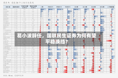 葛小波辞任，国联民生证券为何有望平稳换挡？-第2张图片