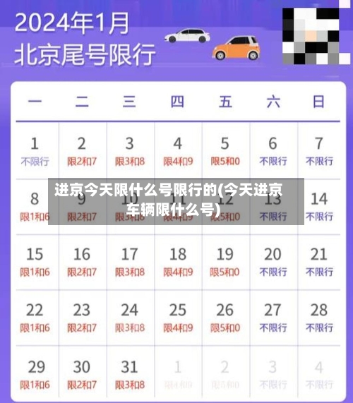 进京今天限什么号限行的(今天进京车辆限什么号)-第3张图片
