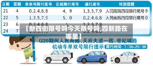 【新四街限号吗今天限号吗,四新路在哪里】