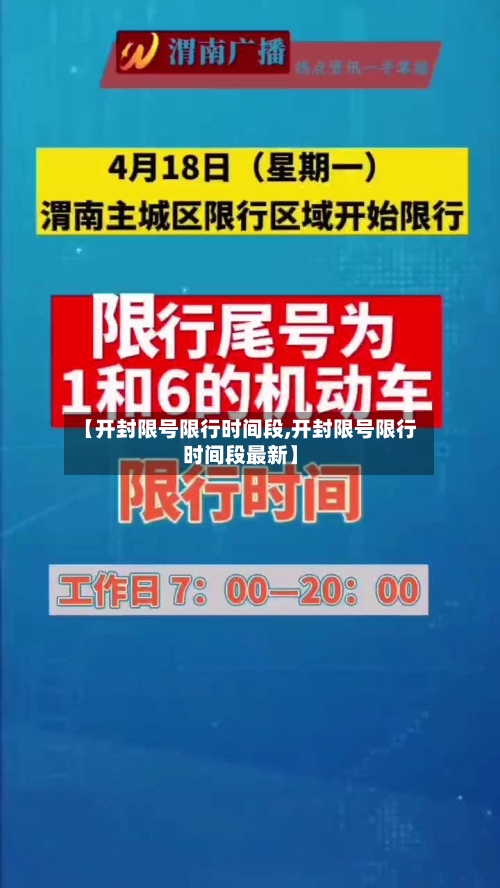 【开封限号限行时间段,开封限号限行时间段最新】-第2张图片