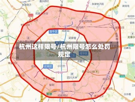 杭州这样限号/杭州限号怎么处罚规定