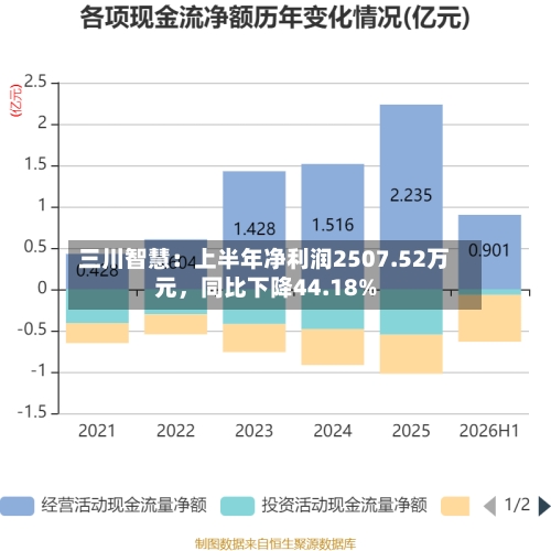 三川智慧：上半年净利润2507.52万元，同比下降44.18%-第2张图片
