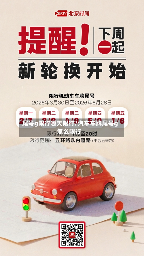 尾号g限行哪天限行/汽车车牌尾号g怎么限行-第2张图片