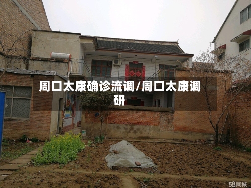 周口太康确诊流调/周口太康调研