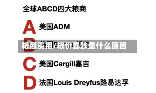 粮商费用/粮价暴跌是什么原因-第3张图片
