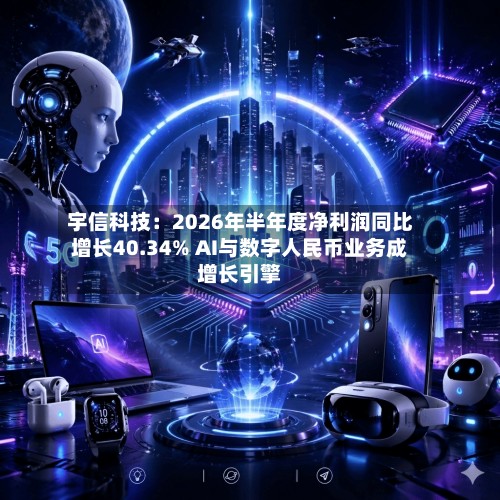 宇信科技：2026年半年度净利润同比增长40.34% AI与数字人民币业务成增长引擎-第3张图片