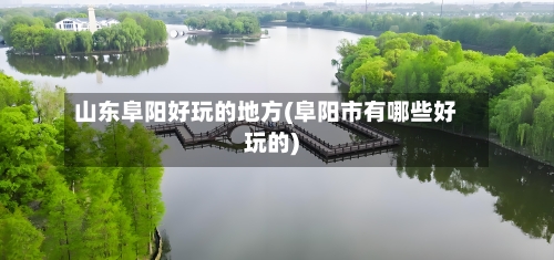 山东阜阳好玩的地方(阜阳市有哪些好玩的)-第2张图片